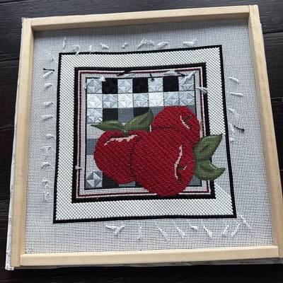 Country Appleneedlepoint - Almost Finished