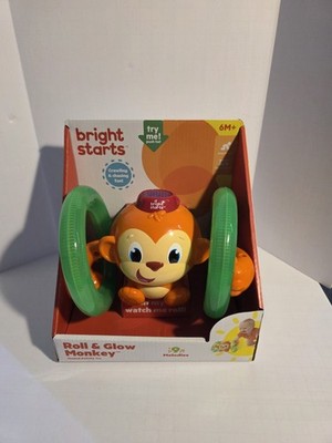 Bright Starts Roll & Glow Monkey