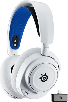 SteelSeries Arctis Nova 7P - Headset - ohrumschließend - White