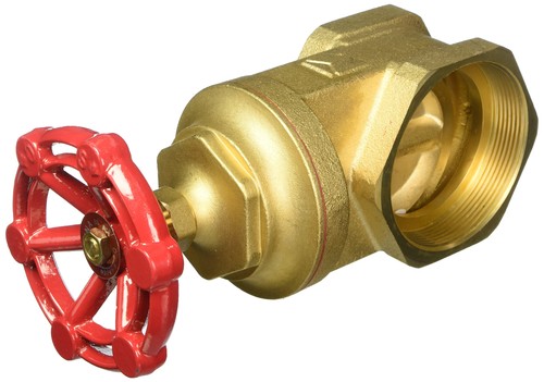 Mueller 100-011 Brass Gate Valve, 4-Inch
