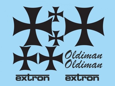 Extron Dekorsatz Oldiman (schwarz) / X5539