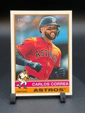 2025 Topps Heritage High Number #629 Carlos Correa, Houston Astros