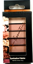 MAX STUDIO 5 Colors  Eyeshadow Palette ROSY  NUDES .16oz NEW!!