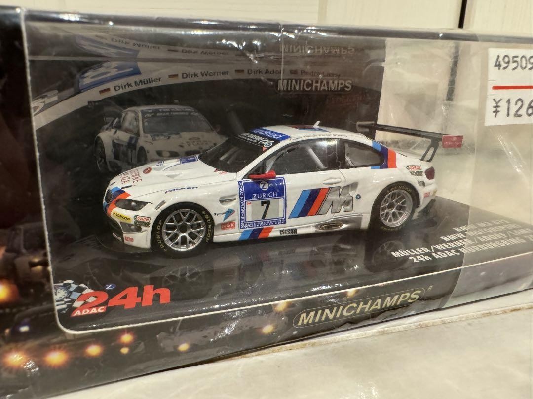BMW M3 GT2 E92 24h ミニカー ミニチャンプス 1/43 Bmw M3 Gt2 E92 24H Minichamps 1/43 Minicar | eBay