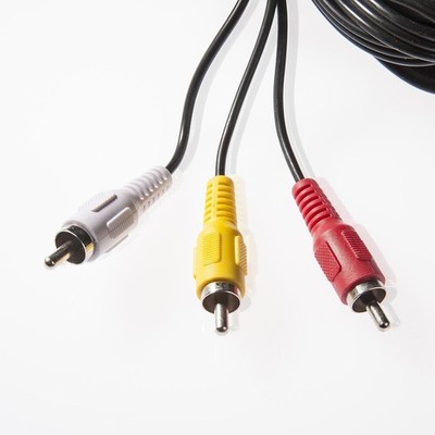 3.5mm Jack to 3x RCA AV Cable 1.5m Audio Video for Camcorder, TV