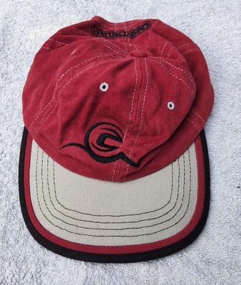 Vintage Cannondale Red Baseball Cap   Embroidered Logo   Cycling Team