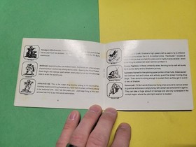 Raid 2020 Nintendo NES Instruction Manual Booklet ONLY