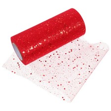  Tulle Material Sequin Netting Fabric Wedding Decoration Exquisite