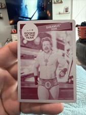 2015 Topps WWE Heritage Sheamus #24 Magenta Printing Plate 1/1 Rookie Of Year 