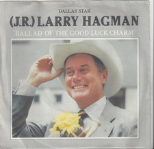 Larry Hagman - Ballad Of The Good Luck Charm - Used Vinyl Rec - Promo - Y5826z