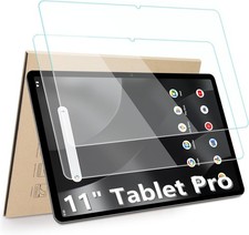 2-Pack Tempered Glass Screen Protector for Onn 11 inch Tablet Pro, Anti-Scratch