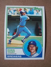 1983 Topps baseball Robin Yount card #350 NM or better