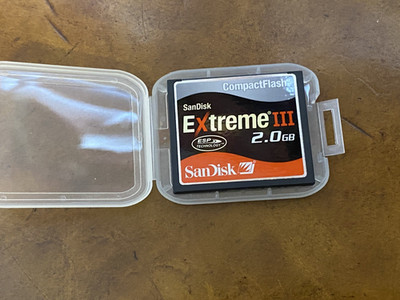 SanDisk Extreme III Compact Flash 2.0GB ESP