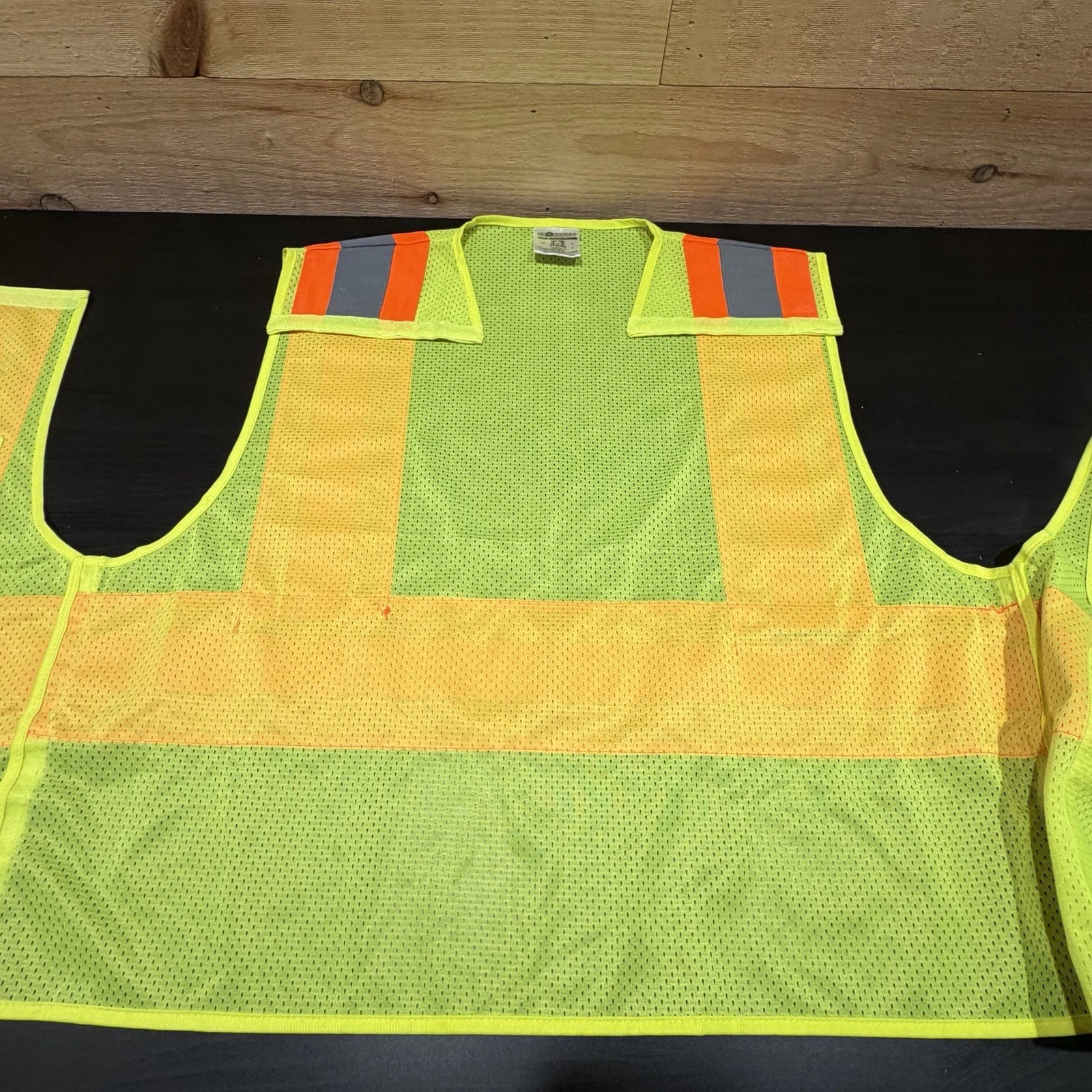 ML Kishigo 1174 Hi Vis Safety Vest 2XL ANSI Class 2 Reflective Workwear Costume image 3