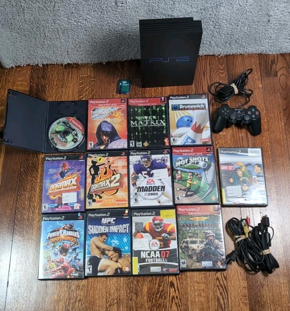 25+ Sony PlayStation 2 NTSC-U/C (US/Canada) Composite RCA Video