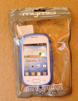 Samsung Galaxy Star Blue Silicon Cover S5280
