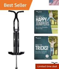 Master Pogo Stick for Ages 9+, 80-160 lbs - Easy Grip & Non-Slip Safety Features
