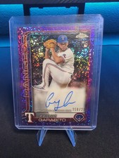 2025 Topps Chrome Rookie Auto Gerson Garabito RC #RA-GGA Purple Speckle /299