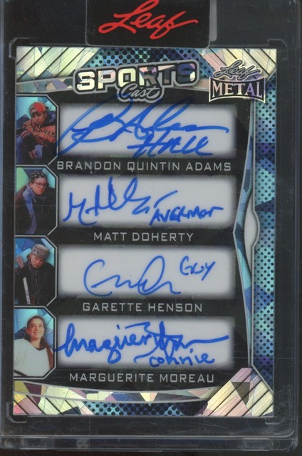 2025 Leaf Metal Matt Doherty Garette Henson Marguerite Moreau 5/7 Auto