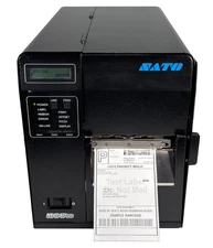 TESTED SATO M-84PRO-2 Industrial Thermal Transfer Barcode Label Printer LAN
