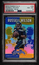 2014 Panini Rookies & Stars Crusade Blue Russell Wilson #48 PSA 8 03rx