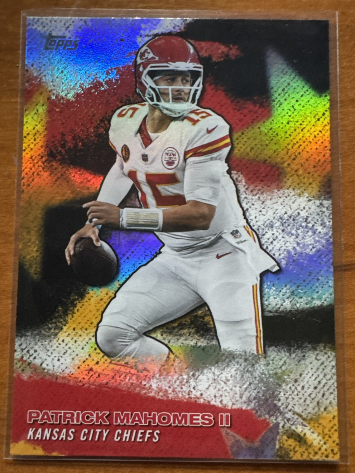 2026 Topps Flagship Football - Patrick Mahomes II -STARS- NFLS-9 Refractor Card