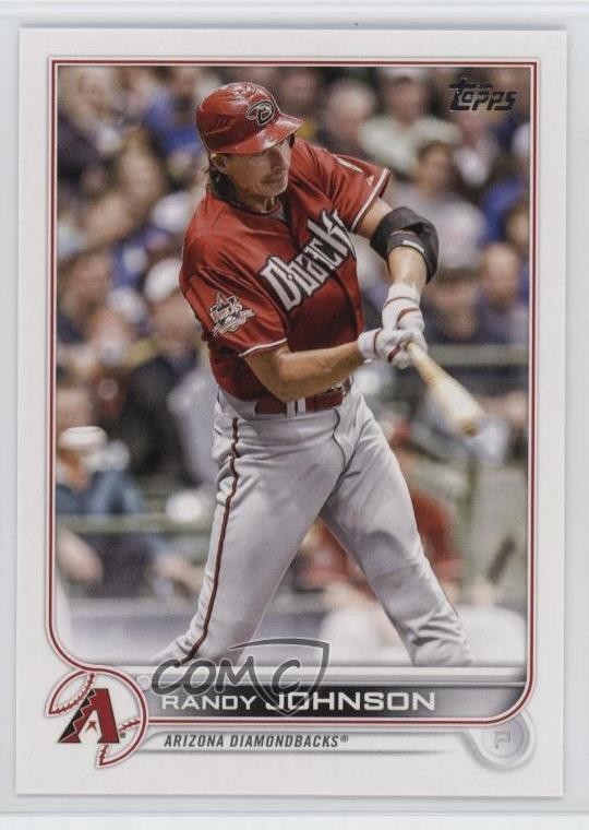 2022 Topps Update Legend Variation SP Randy Johnson #US134 HOF 05ja