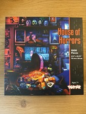 House of Horrors and Scary Movies 1000 Piece Jigsaw Puzzle by Rachid Lotf