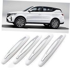 4 Pcs Car Door Edge Guards Car Side Door Protector Suitable for Various White
