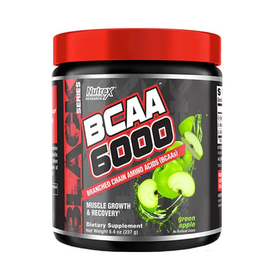 Nutrex Research BCAA 6000 (30 serv) Green Apple (90,16 EUR/kg)