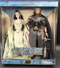 The Lord of The Rings: Barbie as Arwen & Ken as Aragorn Dolls (2003, Mattel)
