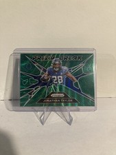 2024 Panini Prizm Jonathan Taylor Green Prizm Break #4 Indianapolis Colts NM