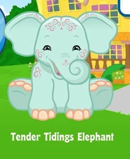 Webkinz Tender Tidings Elephant Virtual PET Adoption Code Only Messaged