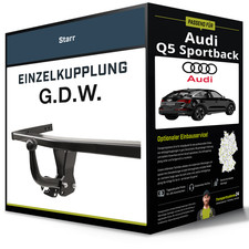 Starre Anhängerkupplung für AUDI Q5 Sportback 11.2020-jetzt Typ FYT G.D.W. NEU