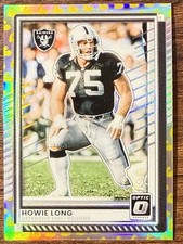 2025 Donruss Optic Howie Long #'d /199 Flex Emoji Prizm #115 Raiders