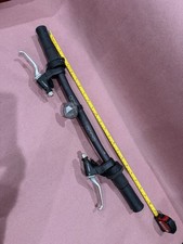 NEW NOS TAKEOFF CANNONDALE CODA ALLOY BARS SACHS TWIST SHIFT TEKTRO LEVERS GRIPS