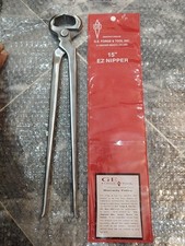 Hoof Nipper 15" GE Original Vanadium Steel Farrier Tool Dull Finish Drop Forged