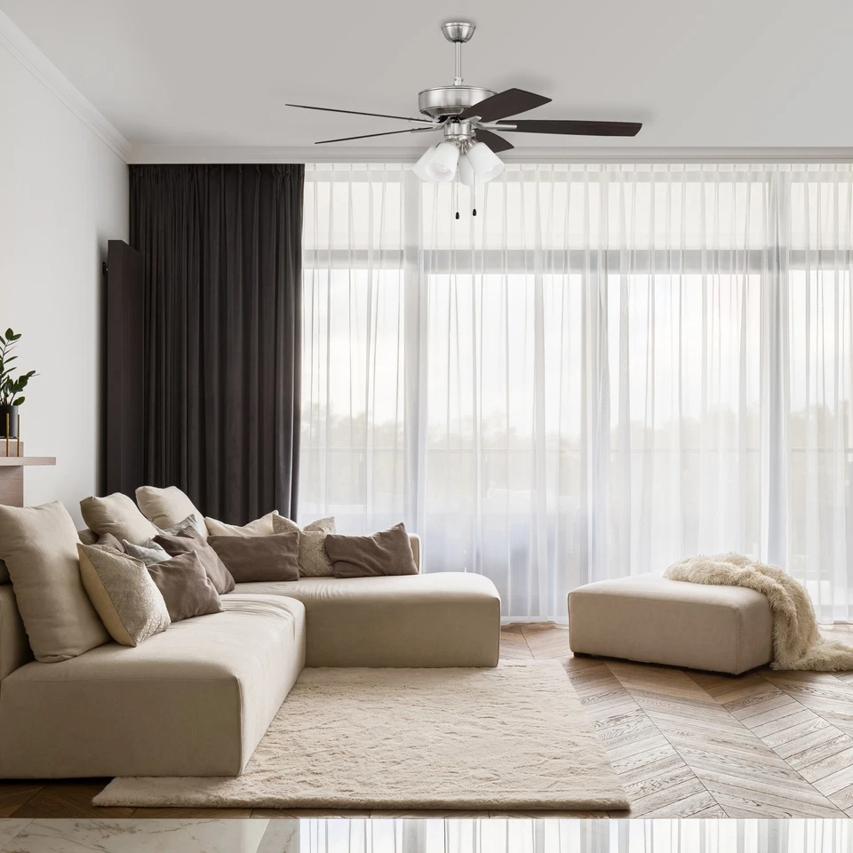 Ventilador de techo interior LED Craftmade P1145-52 Pro Plus 52" 5 aspas - - multicolor Foto 2 de 4