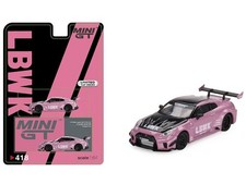 Mini GT 1:64 GT Nissan 35GT-RR Ver.2 (Pink) LB-Silhouette Works MGT00418