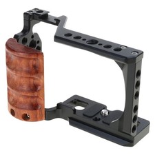 Camera Cage with Handle for Song zve10 Cold Shoe Mics/Light Extension Video