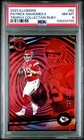 2023 PANINI ILLUSIONS TROPHY COLL RUBY #52 PATRICK MAHOMES II 26/125 PSA 8
