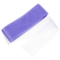 1 Rolle 25 Yards 8 Cm Polyester-Rosshaarband Zum NäHen Von Kleidern, Hellviolett
