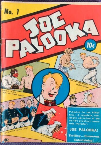Joe Palooka #1 1942 Golden Age Key Comic (Before Marvel) - Photo 1/6