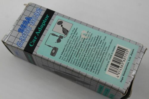 SEGA GAME GEAR CAR ADAPTOR CABLE EN CAJA COMPLETO MUY BUEN ESTADO - Picture 2 of 3