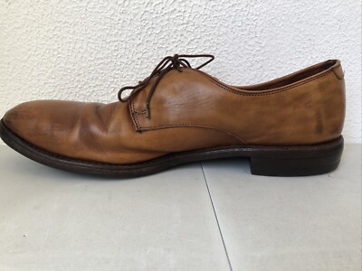 ALLEN EDMONDS Kenilworth Plain Toe Blucher Leather Shoes 12 