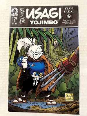 USAGI YOJIMBO #157 ''SECRET OF THE HELL SCREEN'' PART 3 DARK HORSE COMICS 2016