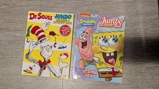 Dr Seuss  SpongeBob Coloring  Activity Books
