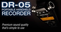 Tascam Dr-05 Portable Handheld Linear Pcm Digital Audio Recorder Recording Vip Tascam Dr-05 Portable Handheld Linear Pcm Digital Audio Recorder Recording Vip