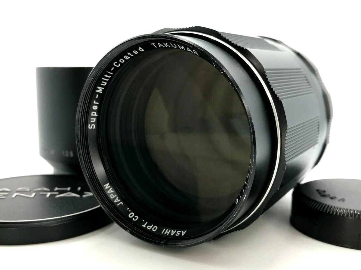 6 Elements Pentax SMC Takumar 135mm f/2.5 Telephoto MF Lens M42 JAPAN [MINT]