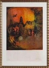 Lebadang (aka Hoi), Prehistorica, Lithograph with Intaglio, Signed and Numbered